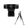Webcam Full HD Logitech C922 Pro Stream com Microfone Embutido, 1080p e Tripé Incluso, Compatível Logitech Capture - 960-001087