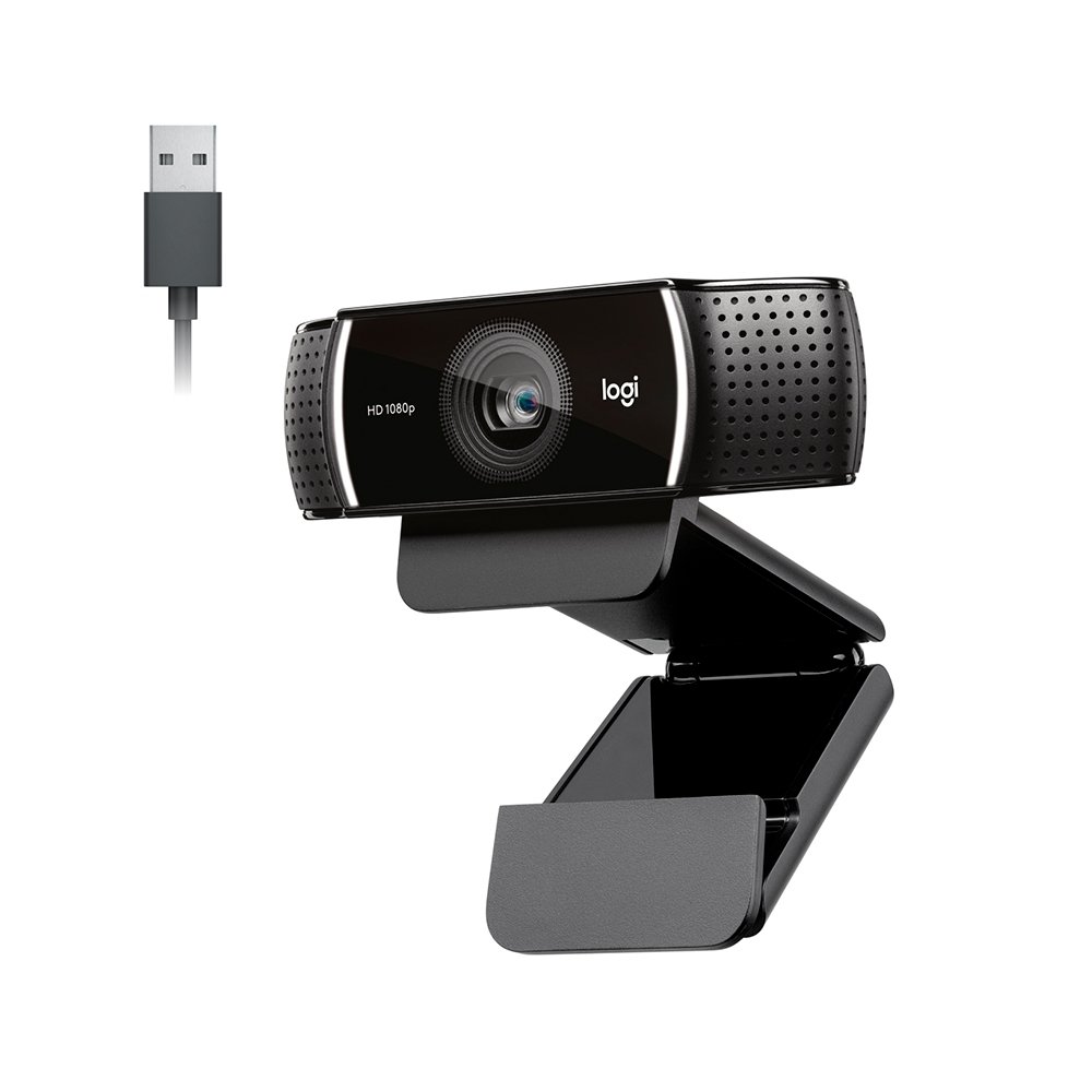 Webcam Full HD Logitech C922 Pro Stream com Microfone Embutido, 1080p e Tripé Incluso, Compatível Logitech Capture - 960-001087 Webcam Full HD Logitech C922 Pro Stream com Microfone Embutido, 1080p e Tripé Incluso, Compatível Logitech Capture - 960-001087
