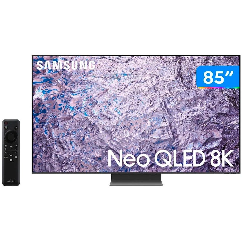 Smart TV 85” 8K Neo QLED Samsung QN85QN800