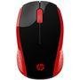Mouse HP Sem Fio 200 Oman Vermelho - 2HU82AA