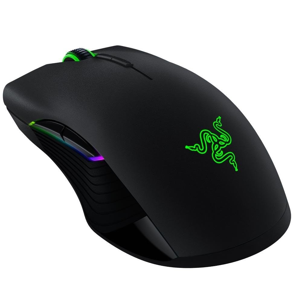 Imagem 2 de 4 do produto Mouse Sem Fio Gamer Razer Lancehead, Chroma, Mechanical Switch, 9 Botões, 16000DPI - RZ01-02120100-R3U1