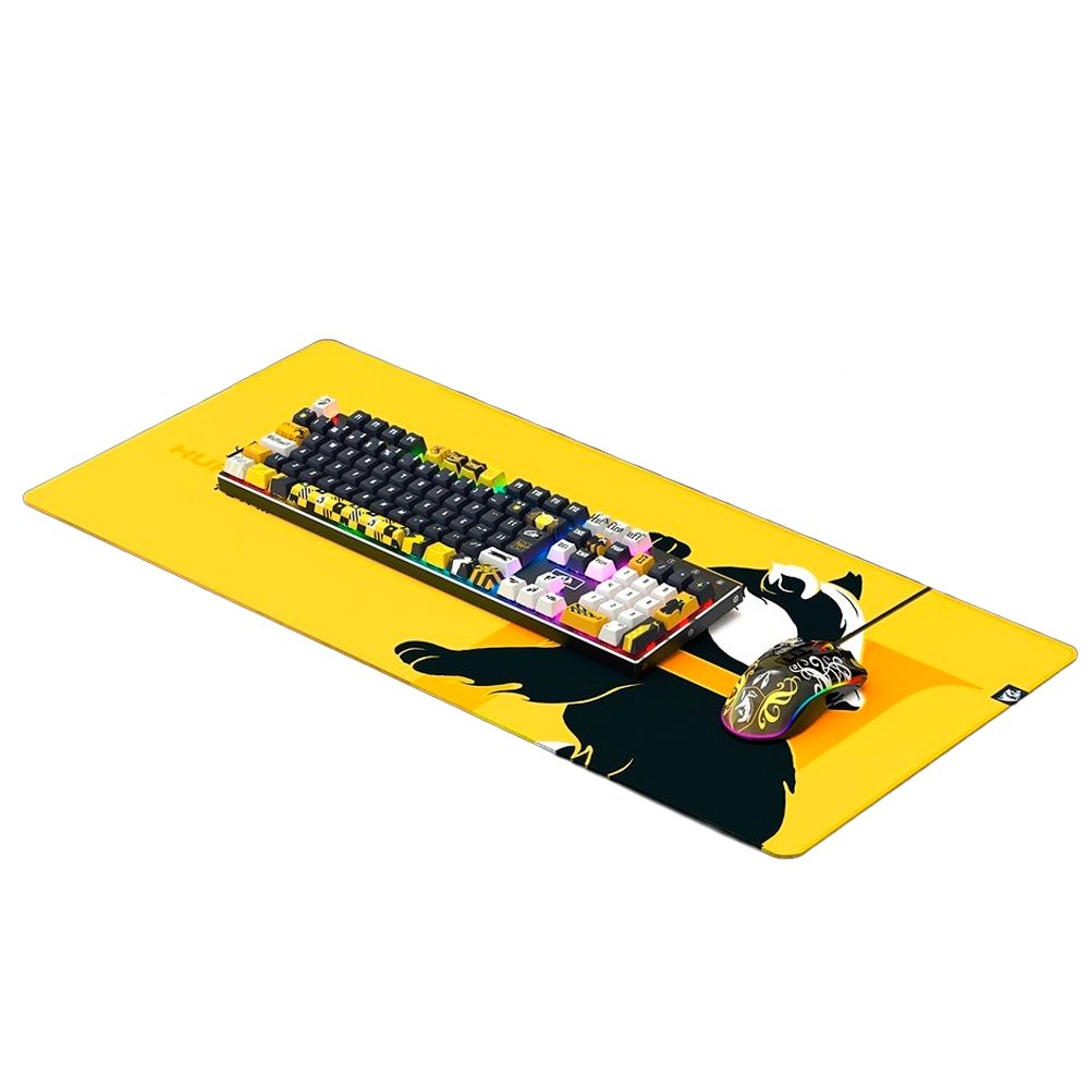 Kit Gamer Redragon Harry Potter Lufa-Lufa - Mouse + Mouse Pad + Keycap
