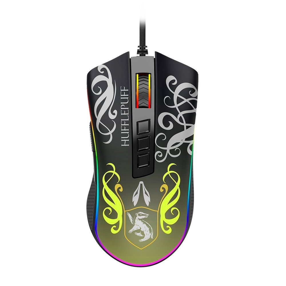 Imagem 2 de 22 do produto Kit Gamer Redragon Harry Potter Lufa-Lufa - Mouse + Mouse Pad + Keycap