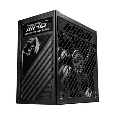 Fonte MSI MPG A1000GS Silent PCIE5 II, 1000W, 80 Plus Gold, Modular, PFC Ativo, Com Cabo, Preto - MPGA1000GSPCIE5IIS