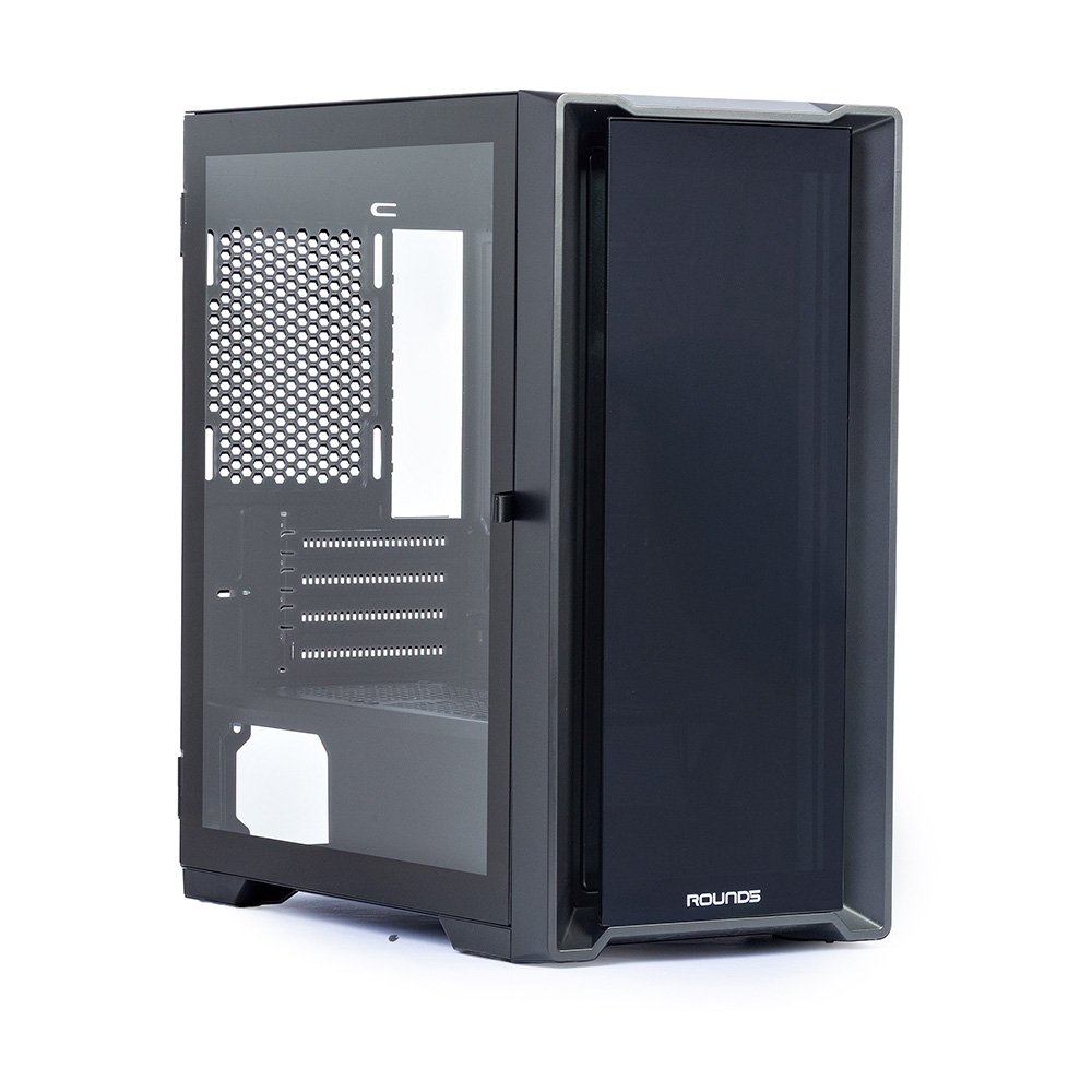 Gabinete Gamer Round5 Astra, Mini Tower, M-ATX, Lateral em Vidro, Preto - R5-ASTRA-B-2185 - view 2