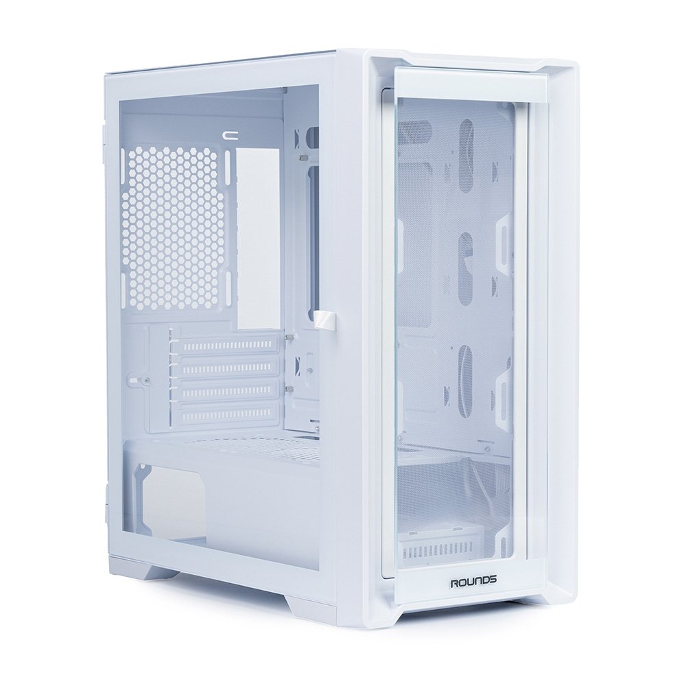 Gabinete Gamer Round5 Astra, Mini Tower, M-ATX, Lateral em Vidro, Branco - R5-ASTRA-W-2186 - view 4