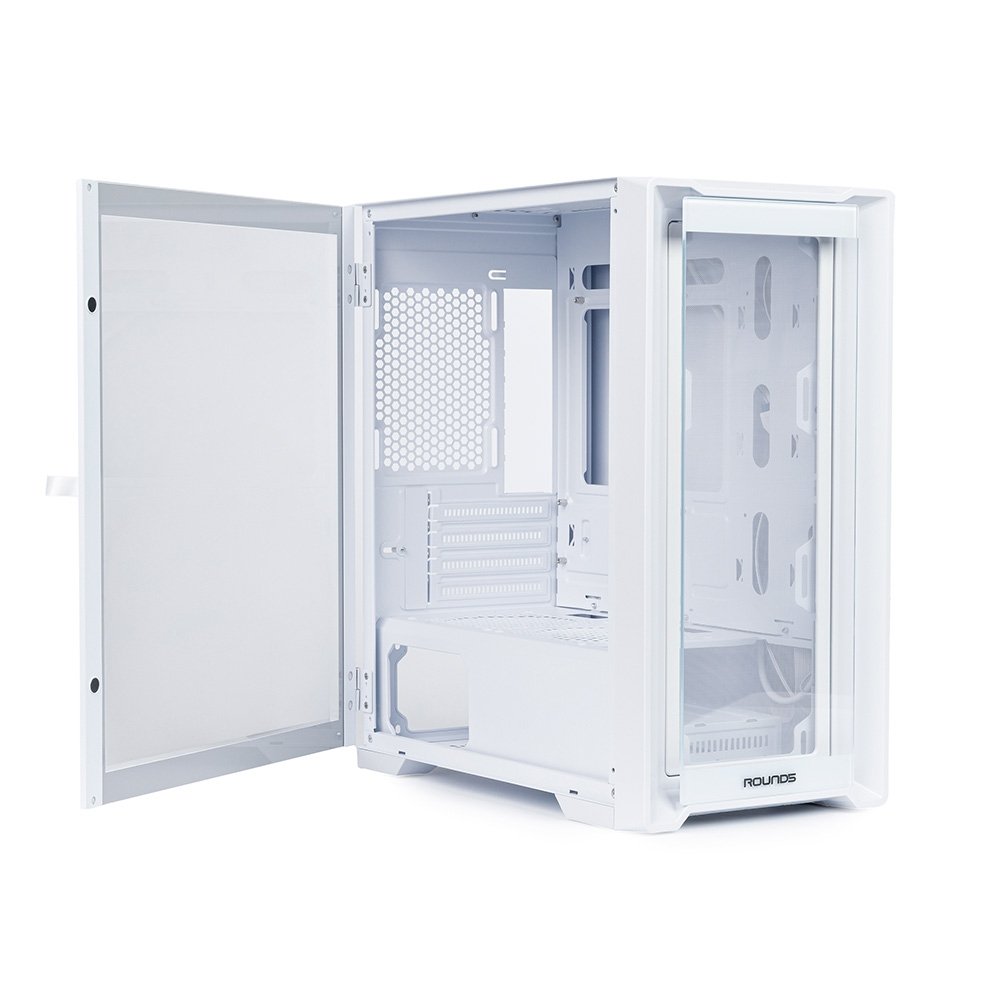 Gabinete Gamer Round5 Astra, Mini Tower, M-ATX, Lateral em Vidro, Branco - R5-ASTRA-W-2186 - view 6