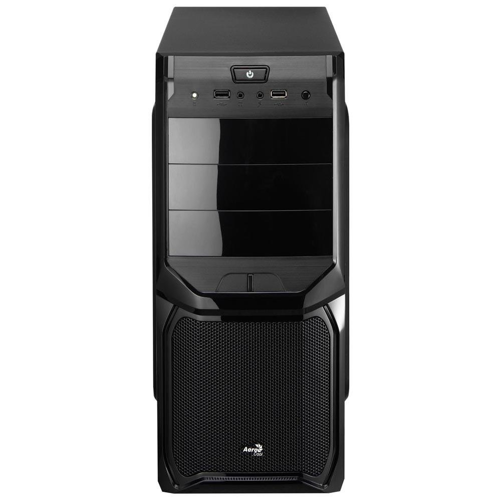 Gabinete Aerocool Gamer Mid Tower V3X Window Preto Gabinete Aerocool Gamer Mid Tower V3X Window Preto