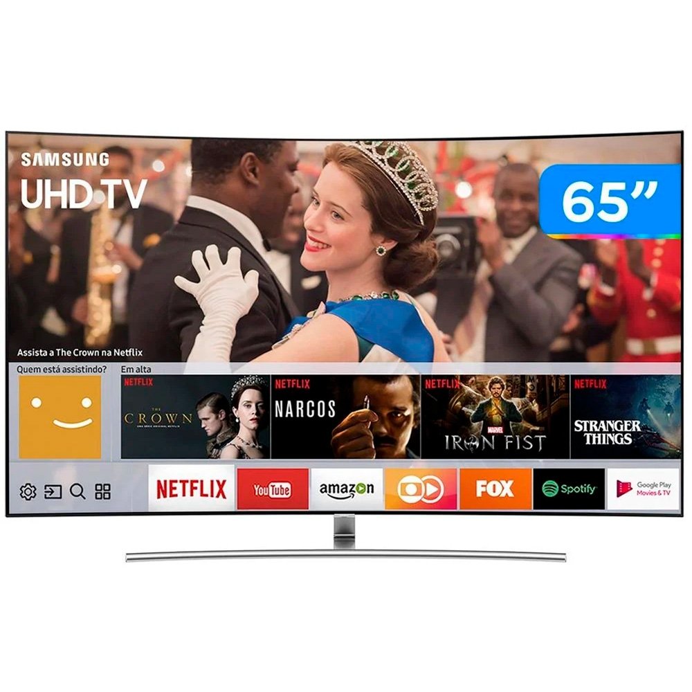 Smart TV 65” 4K QLED Samsung QN65Q8CAMGXZD