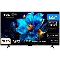 Smart TV 65" TCL 4K UHD QLED 65P7K Google TV AiPQ Google Assistente 3 HDMI 1 USB