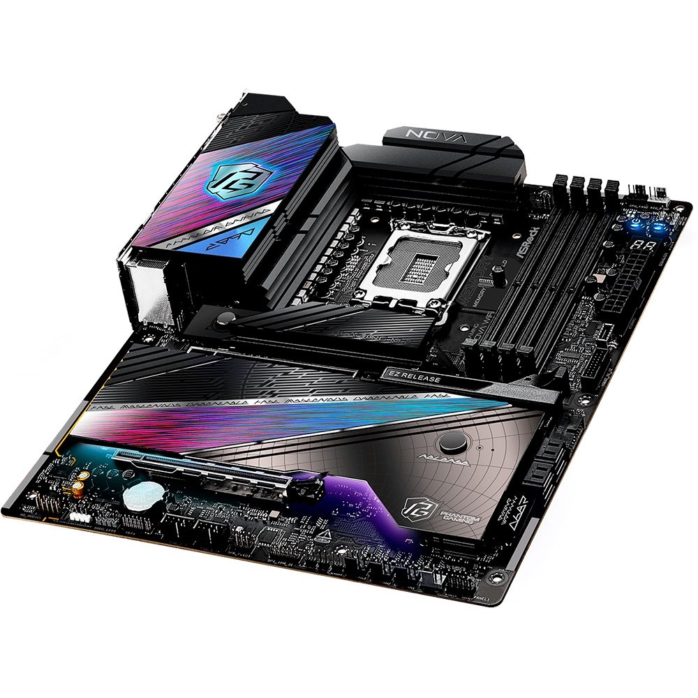 Imagem 6 de 10 do produto Placa-Mãe ASRock Z890 Nova WiFi, Intel LGA1851 Z890, ATX, DDR5 - 90-MXBPS0-A0UAYZ