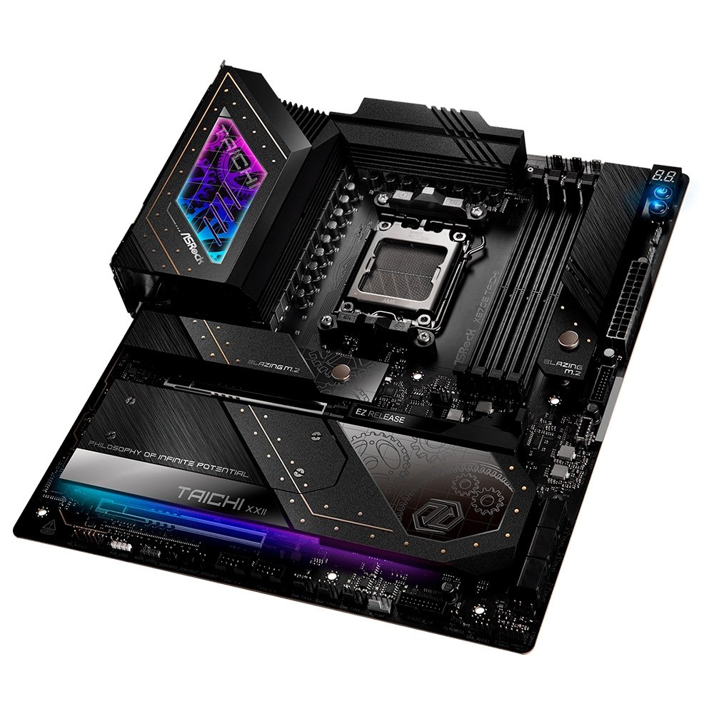 Placa-Mãe ASRock X870E Taichi WiFi, Ryzen AM5 X870E, ATX, DDR5 - 90-MXBP90-AOUAYZ - view 5