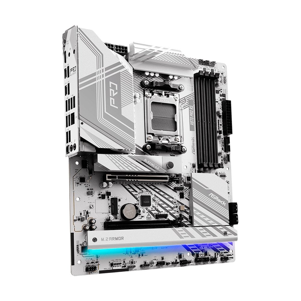 Imagem 3 de 6 do produto Placa-Mãe ASRock X870 Pro RS, Ryzen AM5 X870, ATX, DDR5 - 90-MXBPZ0-A0UAYZ