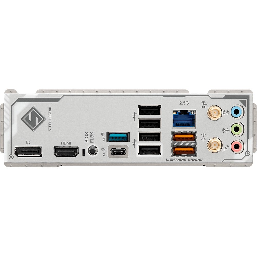 Placa-Mãe ASRock B850M Steel Legend WiFi, Ryzen AM5 B850, Micro ATX, DDR5 - 90-MXBS20-A0UAYZ - view 5