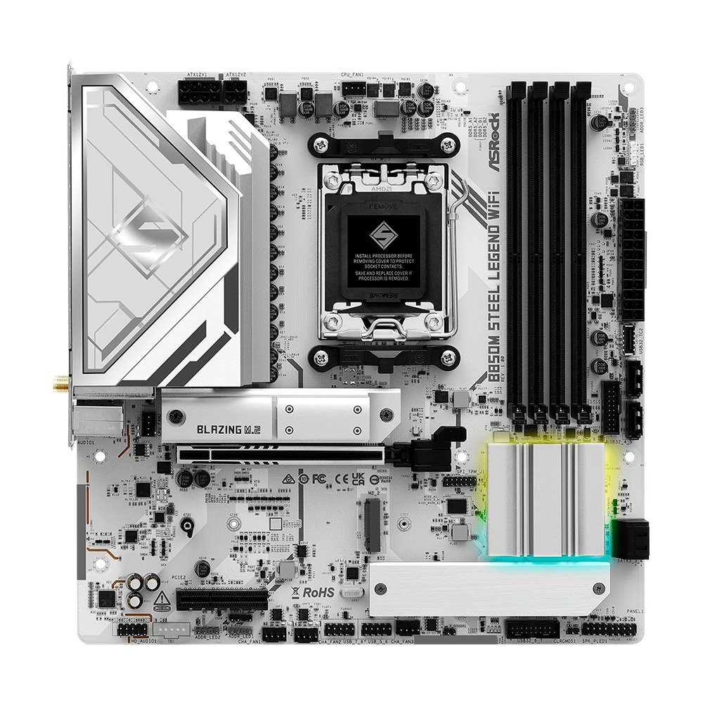 Placa Mãe ASRock B850M Steel Legend WiFi