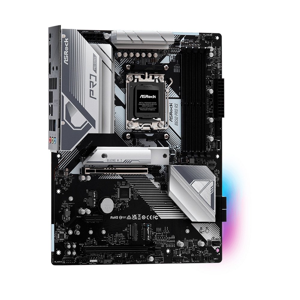 マザーボード B650 PRO RS Placa-Mãe ASRock B650 Pro RS DDR5 AM5 | KaBuM!
