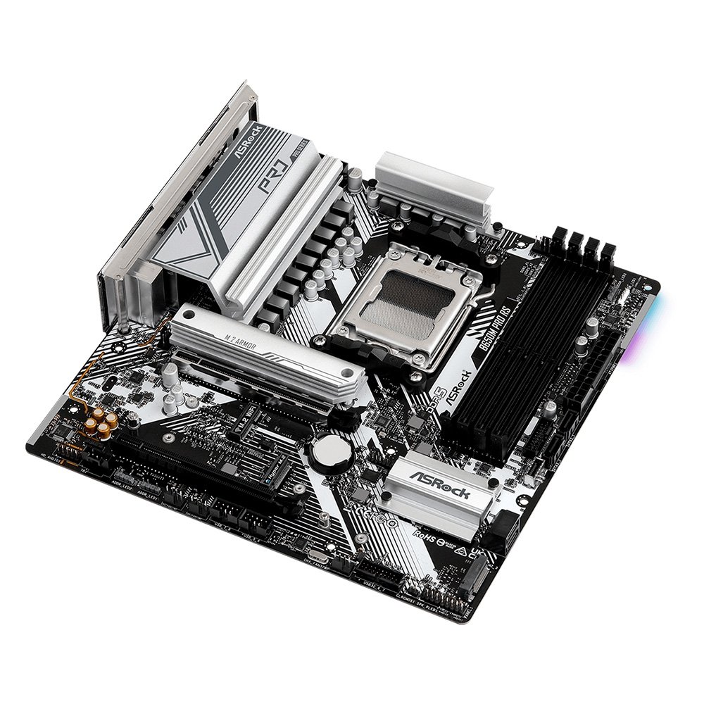 Placa-Mãe ASRock B650M Pro RS DDR5 AM5 | KaBuM!