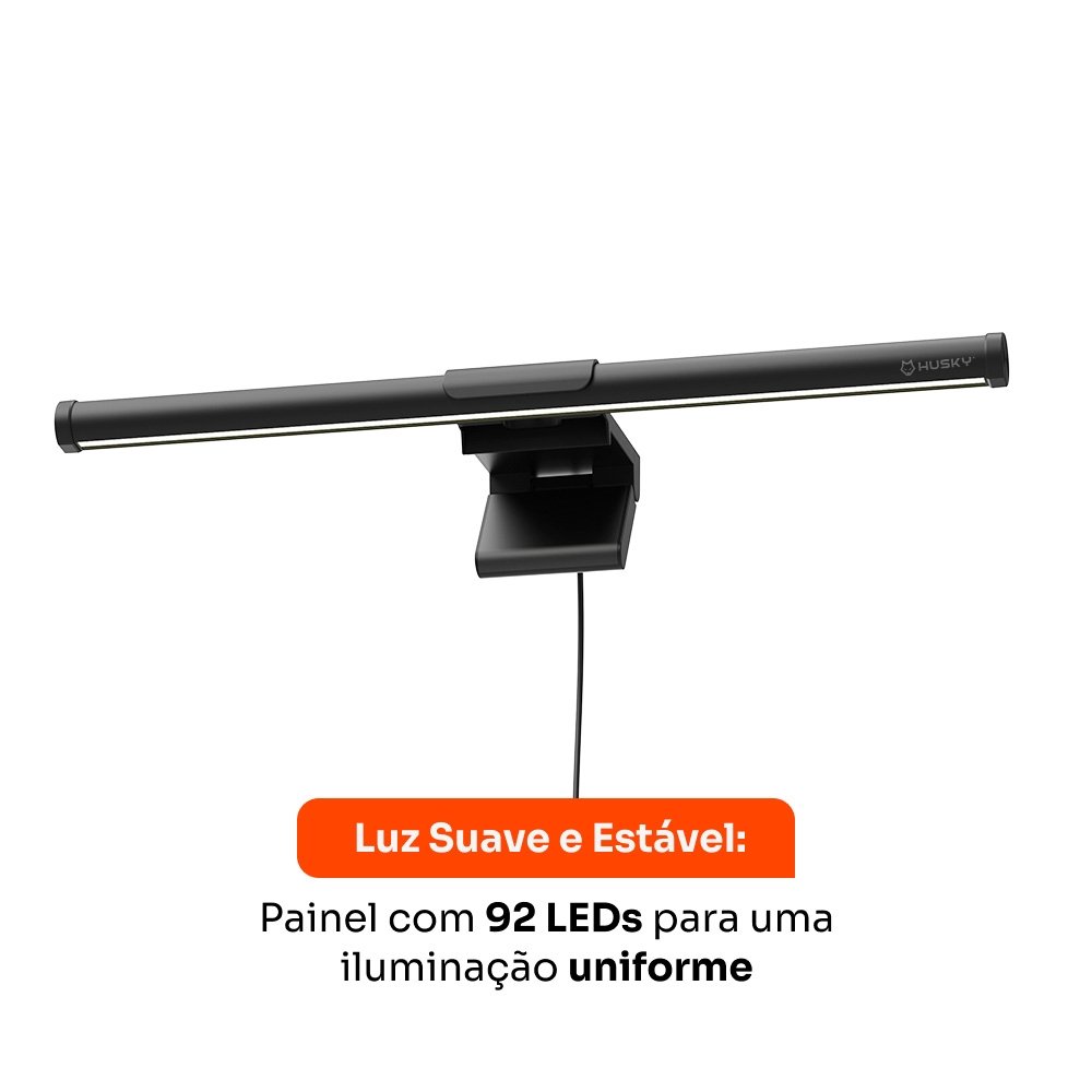 Luminária LED para Monitor Balão.info Spectra 100, Dual Tone, 5w, touch - HLU001PT - view 4