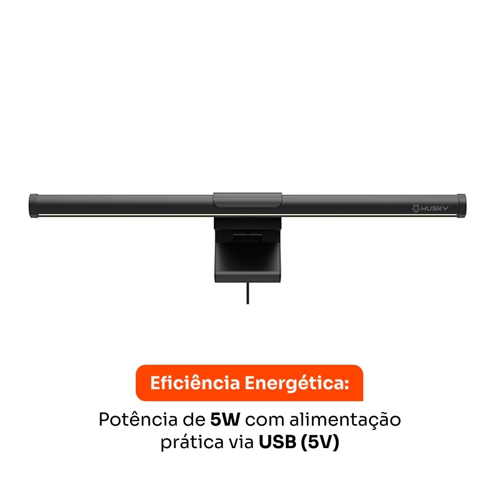 Luminária LED para Monitor Balão.info Spectra 100, Dual Tone, 5w, touch - HLU001PT - view 3