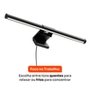 Luminária LED para Monitor Husky Spectra 100, Dual Tone, 5w, touch - HLU001PT