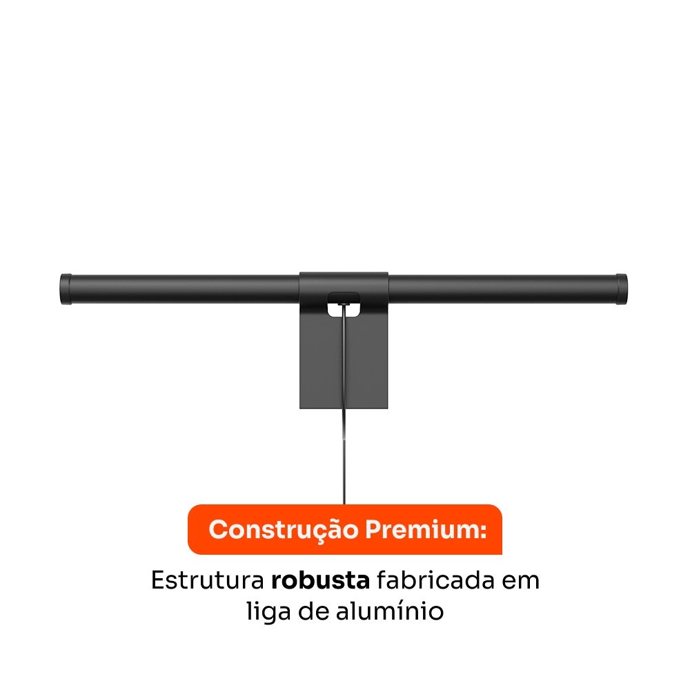 Luminária LED para Monitor Balão.info Spectra 100, Dual Tone, 5w, touch - HLU001PT - view 6