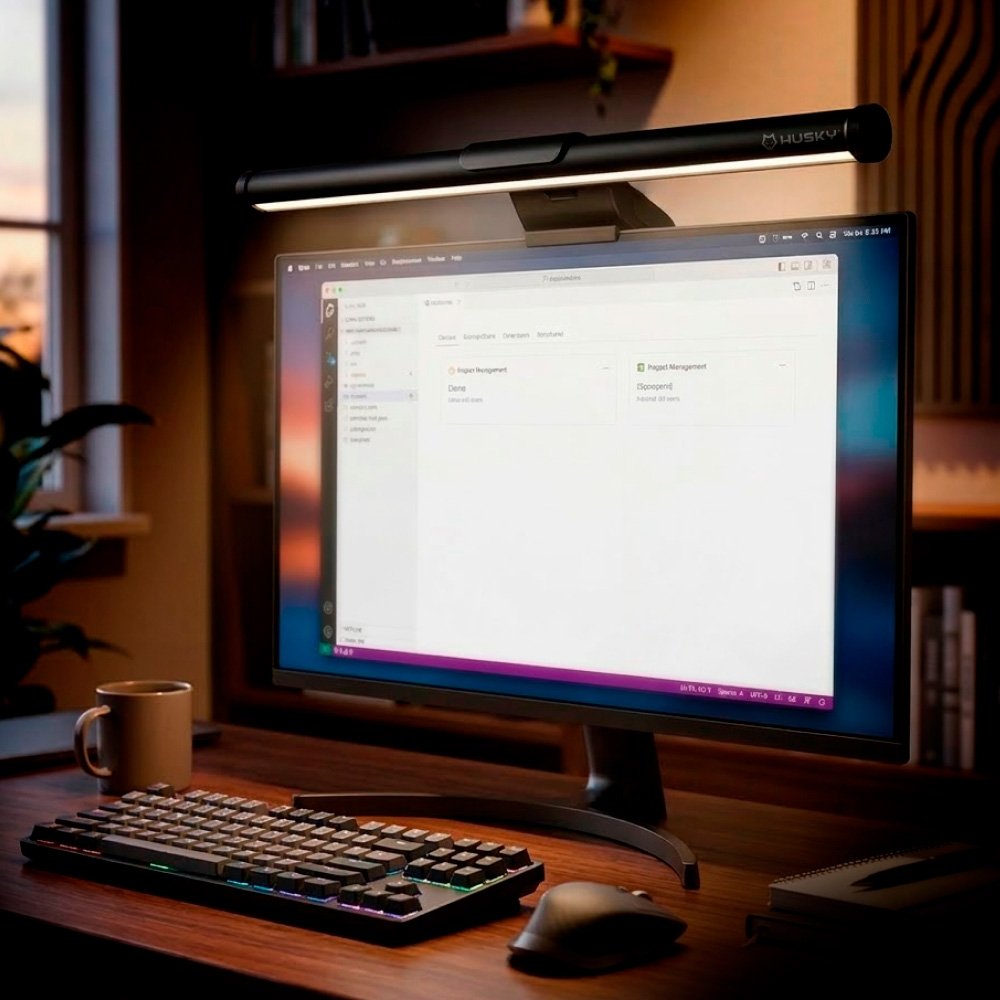 Luminária LED para Monitor Balão.info Spectra 100, Dual Tone, 5w, touch - HLU001PT - view 8