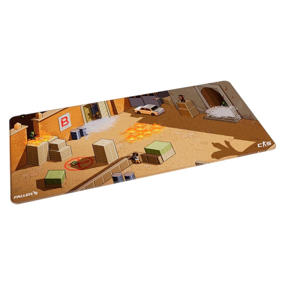 Imagem 2 de 5 do produto Mousepad Gamer Fallen Dust2, Estendido, Speed++, 900x400mm - MP04122