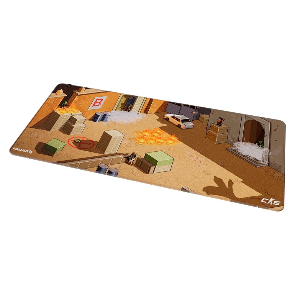Imagem 3 de 5 do produto Mousepad Gamer Fallen Dust2, Estendido, Speed++, 900x400mm - MP04122