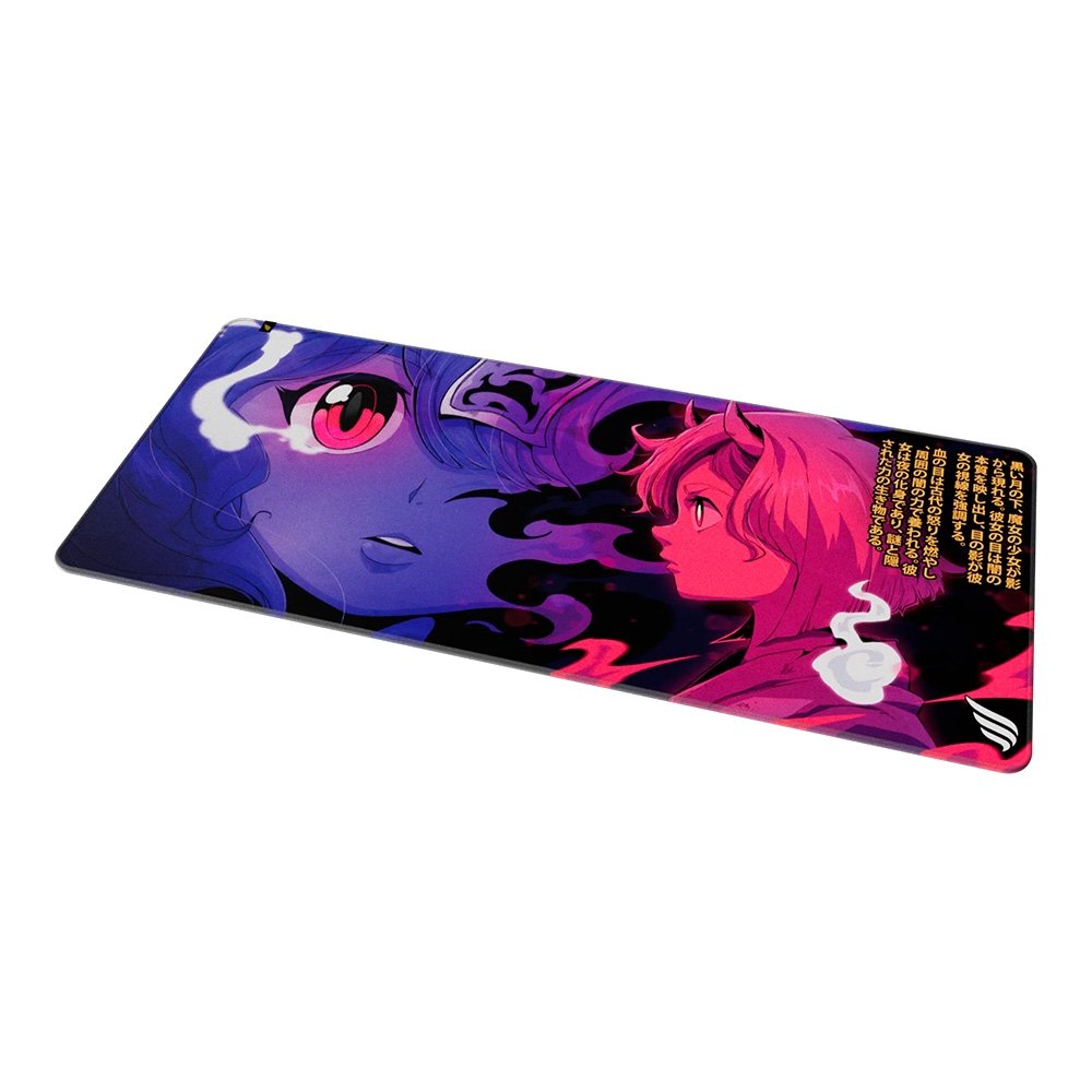 Imagem 3 de 6 do produto Mousepad Gamer Fallen Oni Girl, Estendido, Speed++, 900x400mm - MP03601