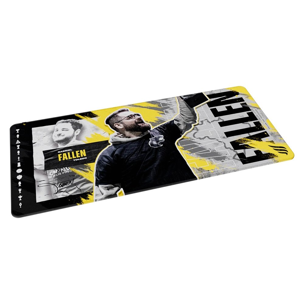 Imagem 2 de 6 do produto Mousepad Gamer Fallen The Professor, Estendido, Speed++, 900x400mm - MP04102