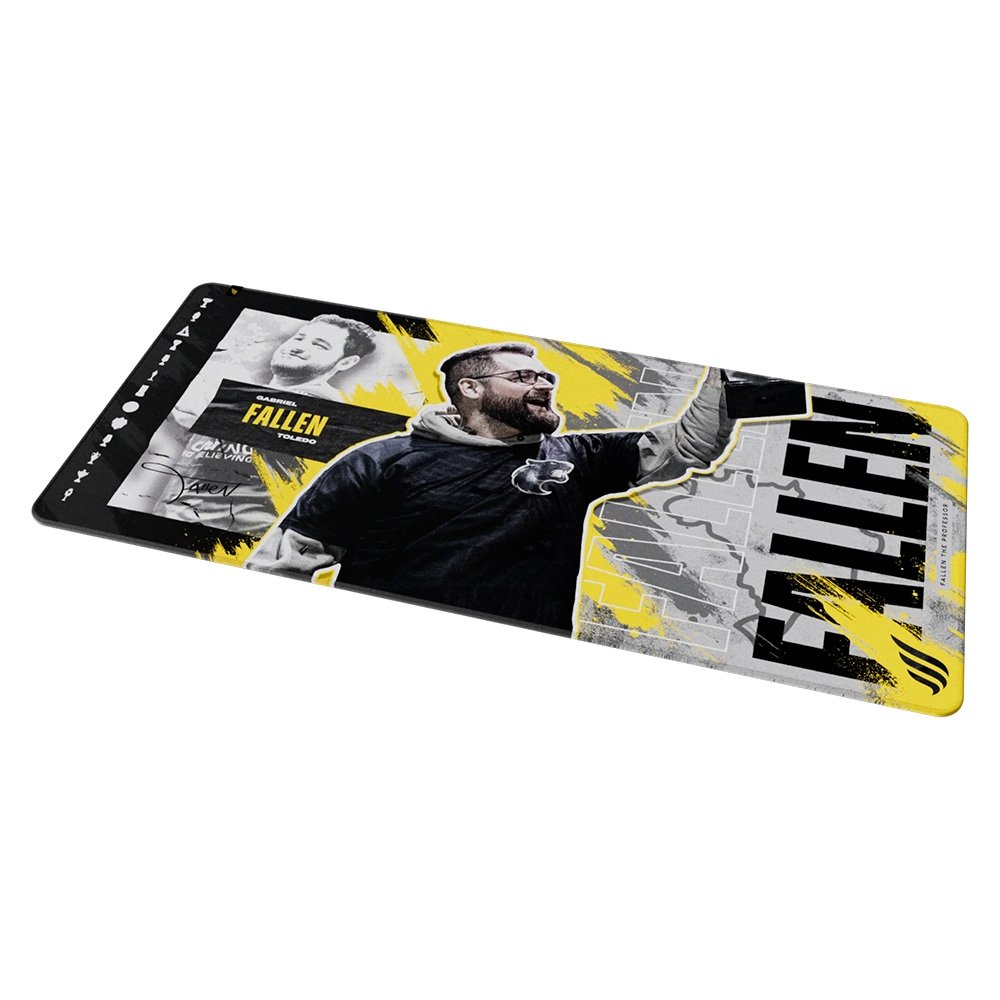 Imagem 3 de 6 do produto Mousepad Gamer Fallen The Professor, Estendido, Speed++, 900x400mm - MP04102