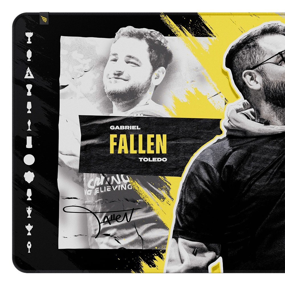 Imagem 4 de 6 do produto Mousepad Gamer Fallen The Professor, Estendido, Speed++, 900x400mm - MP04102