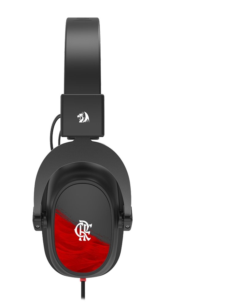 Headset Gamer Redragon Flamengo Vulture FL530 53mm