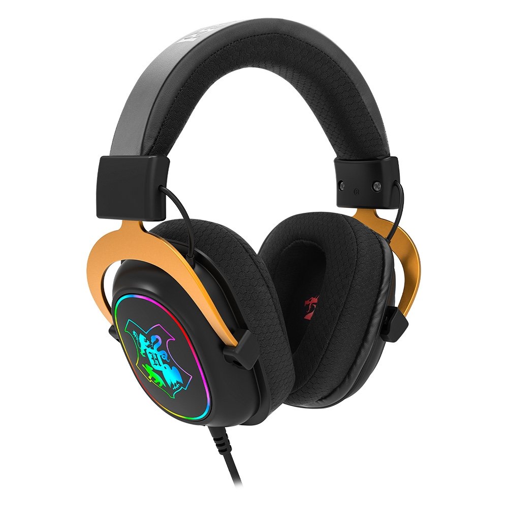 Headset Gamer ( Balão.info) Harry Potter Zeus 7.1, Edição Especial, Preto e Dourado - ( Balão.info)-510 RGB - foto 3