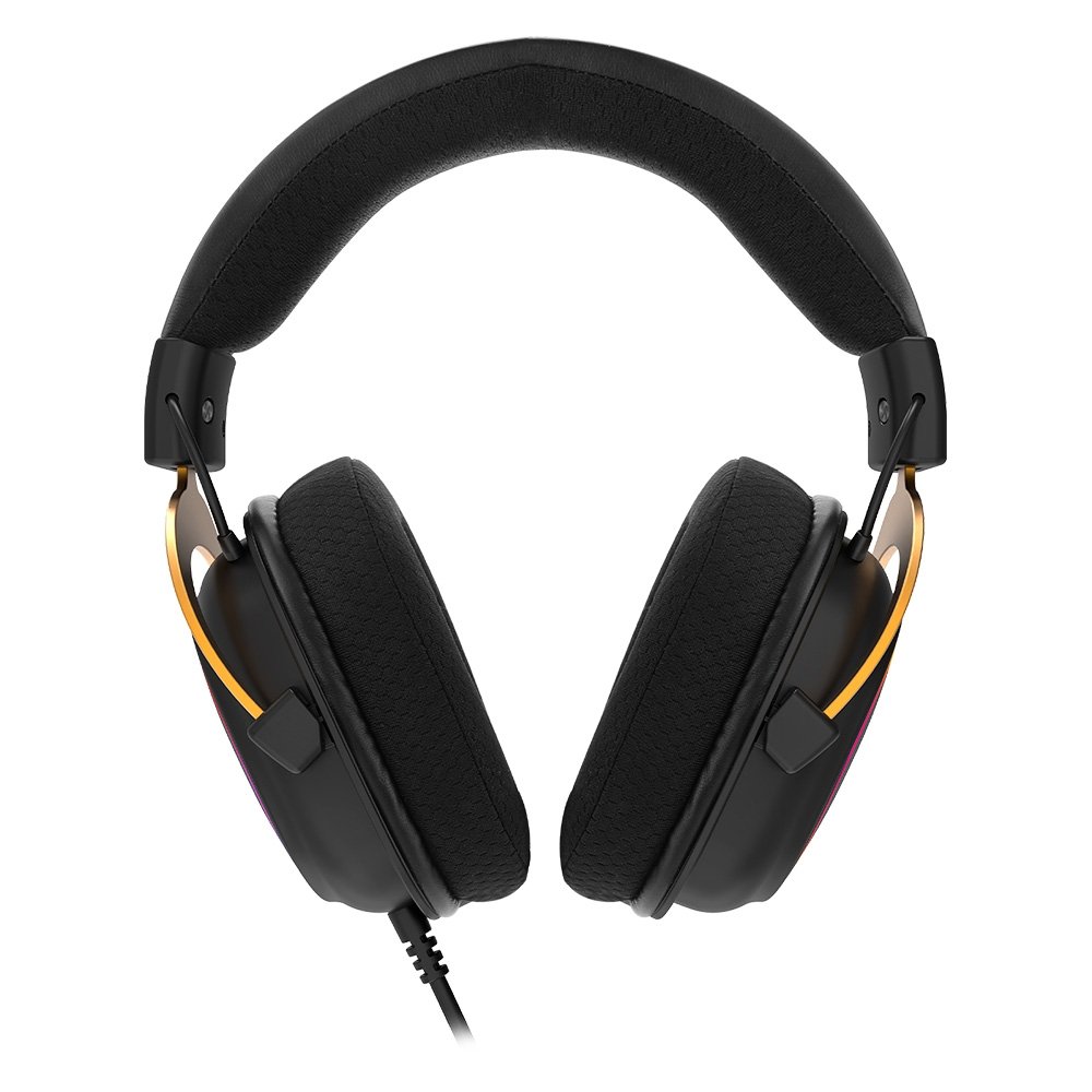 Headset Gamer ( Balão.info) Harry Potter Zeus 7.1, Edição Especial, Preto e Dourado - ( Balão.info)-510 RGB - foto 4