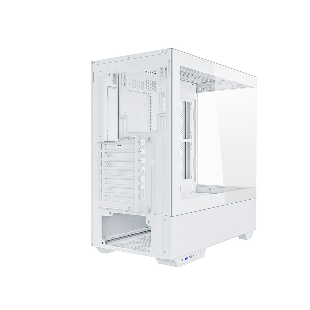 Imagem 7 de 9 do produto Gabinete Gamer Redragon Reflect Pro, Mid Tower, ARGB, ATX, Frontal e Lateral em Vidro, Sem FANs, Branco - CA-607W