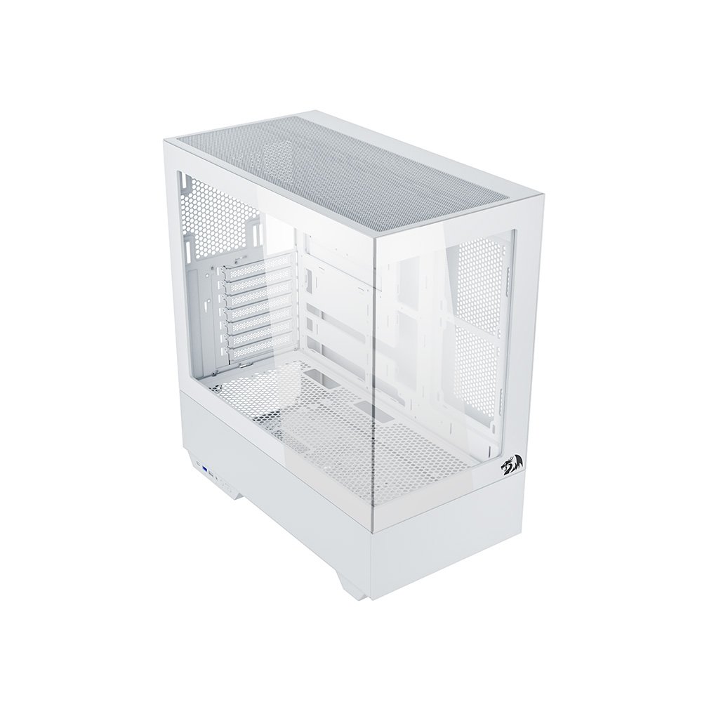 Gabinete Gamer ( Balão.info) Reflect Pro, Mid Tower, ARGB, ATX, Frontal e Lateral em Vidro, Sem FANs, Branco - CA-607W - view 9