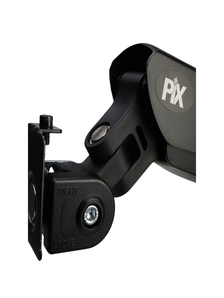 Imagem 3 de 7 do produto Suporte de Mesa Articulado para Monitor de 10" a 35" PIX PX-F80M, com Pistão a Gás, Preto - 079-0088