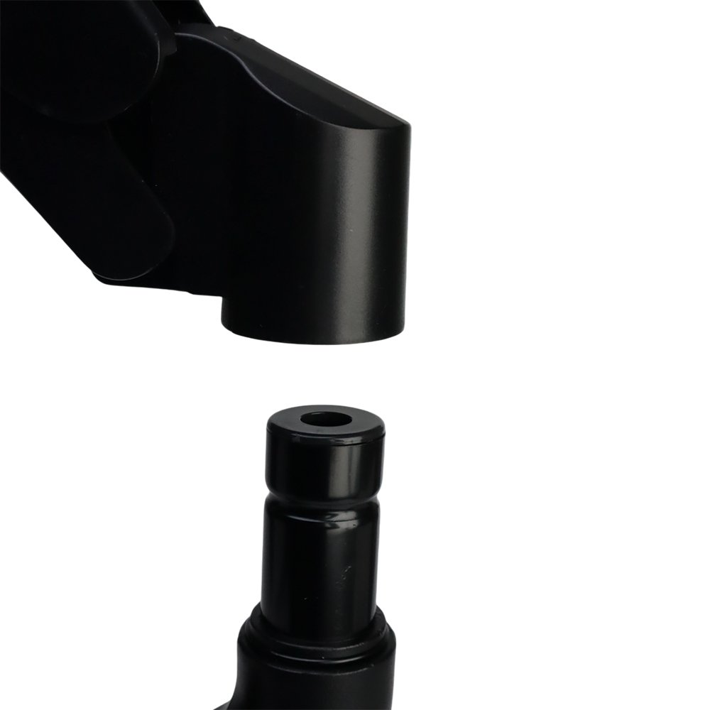 Imagem 4 de 7 do produto Suporte de Mesa Articulado para Monitor de 10" a 35" PIX PX-F80M, com Pistão a Gás, Preto - 079-0088