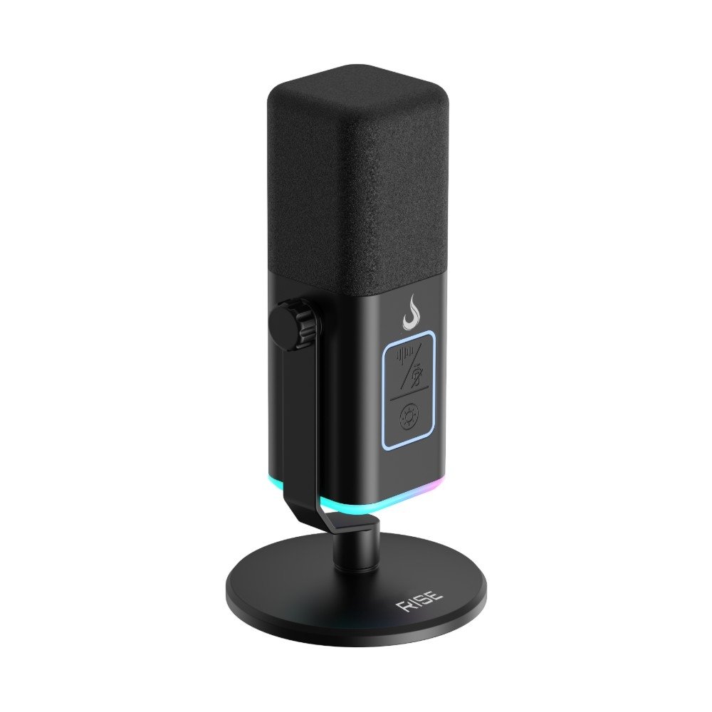 Microfone Gamer De Mesa ( Balão.info) Noisy Cube 01, RGB, USB, Preto - RM-MNC-01-B - foto 5