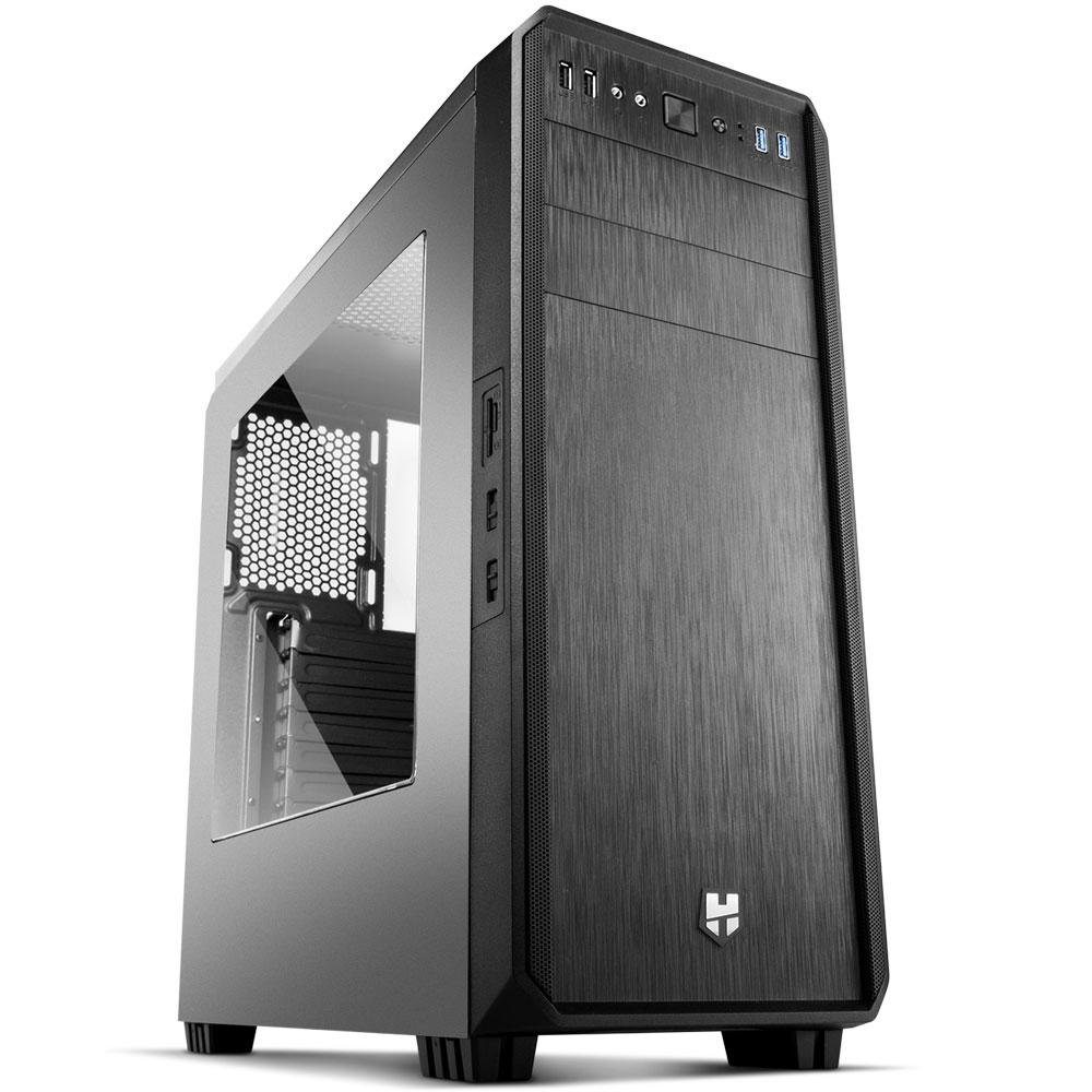 Gabinete NOX HUMMER Janela lateral em Acrílico USB 3.0 NXHUMMERZS Gabinete NOX HUMMER Janela lateral em Acrílico USB 3.0 NXHUMMERZS