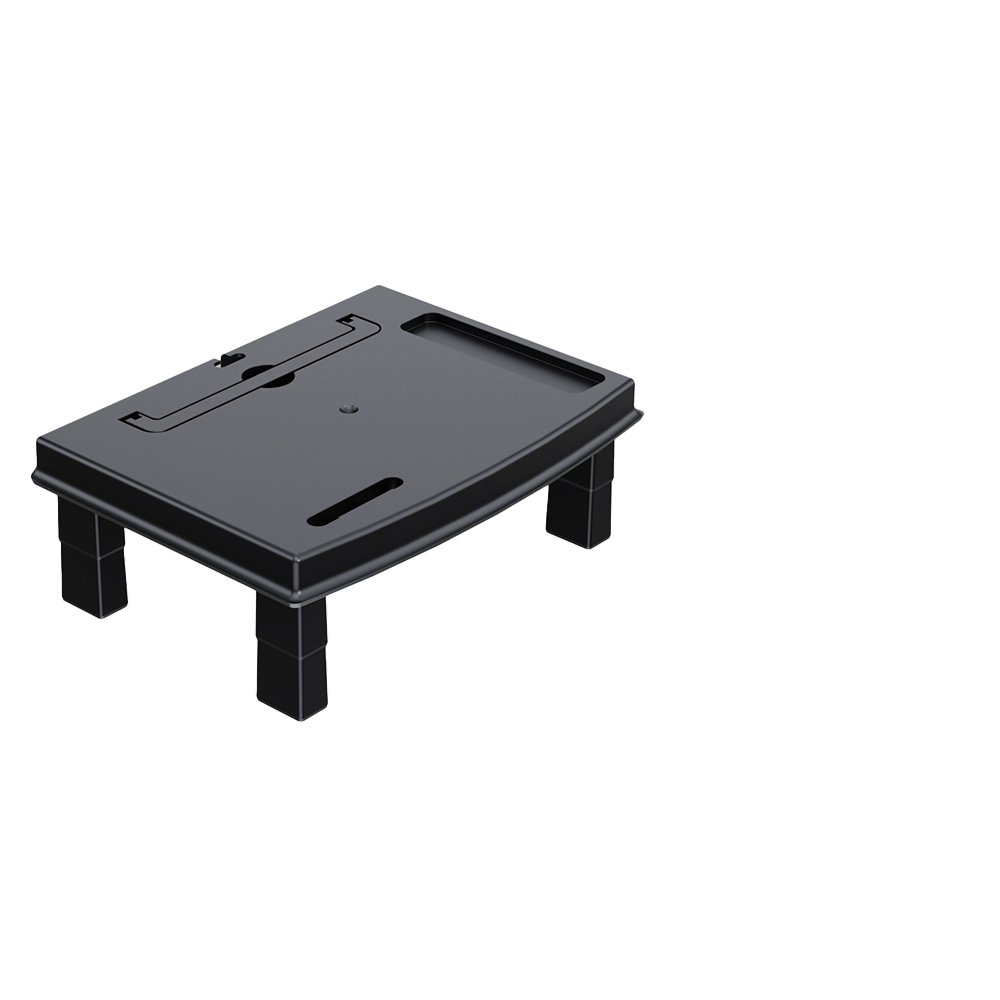 Imagem 2 de 7 do produto Suporte Ergonômico para Monitor e Notebook Reliza Ergonew 4, Ajuste com 4 Níveis de Altura, Preto - 11380