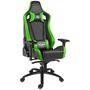 Cadeira Gamer Alpha Gamer Polaris Racing Edition, Até 150Kg, Cilindro de Gás 4, Descanso de Braço 4D, Preto e Verde - AGPOLARISRE-BK-GRN