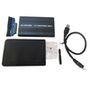 Case Bluecase p/ HD 2,5´ USB 3.0 PRETO - BCSU301