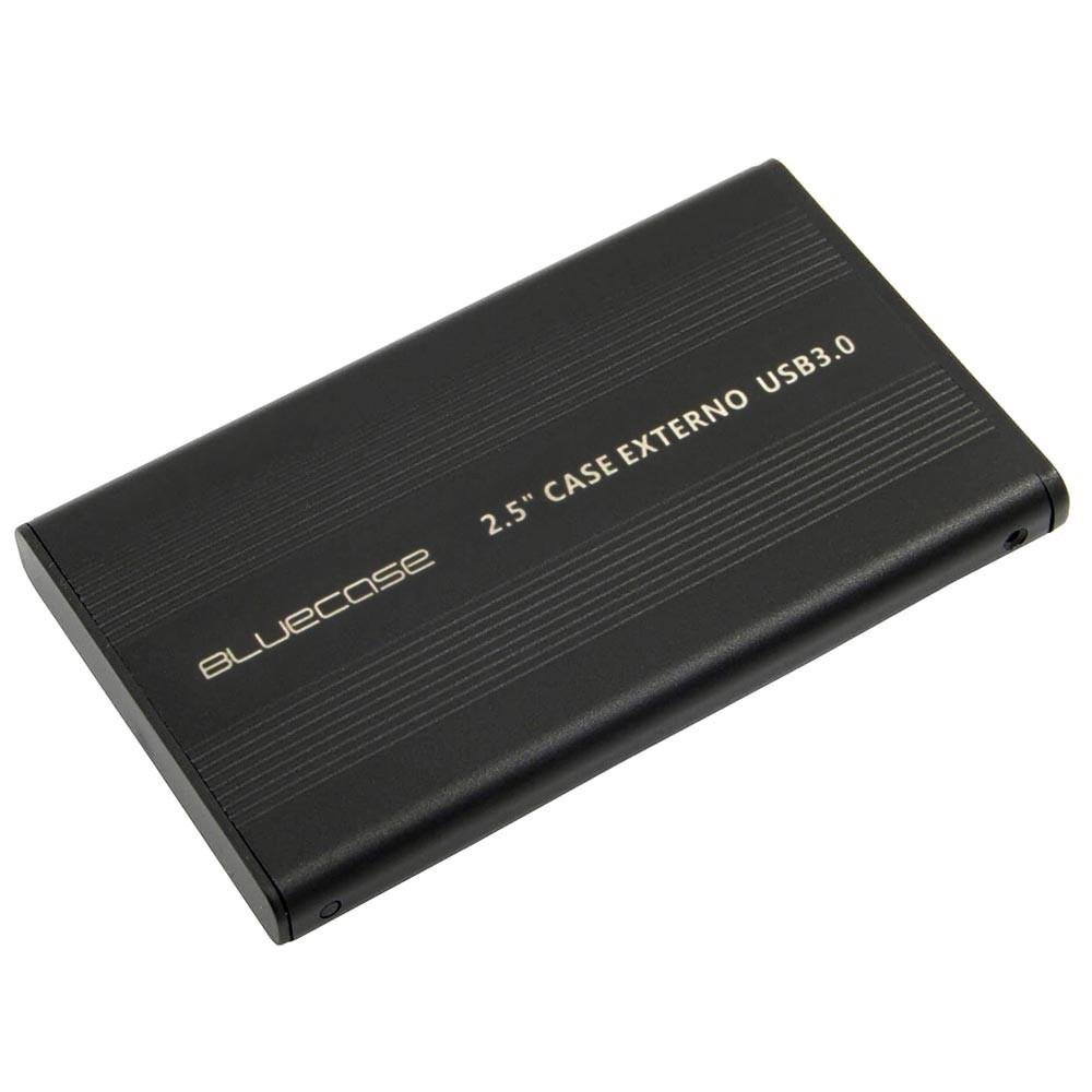 Case Bluecase p/ HD 2,5´ USB 3.0 PRETO - BCSU301 Case Bluecase p/ HD 2,5´ USB 3.0 PRETO - BCSU301