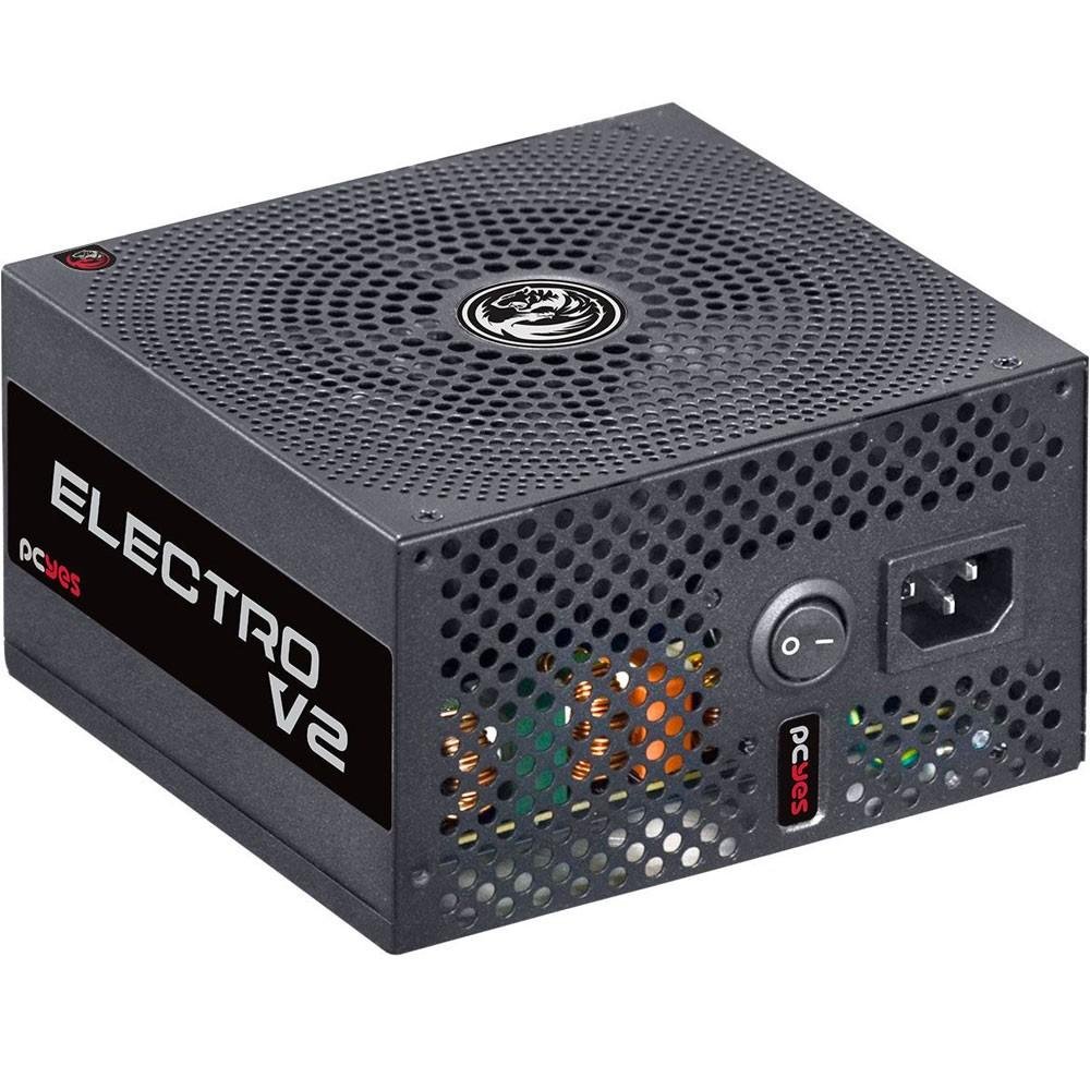 Fonte PcYes 430W Real Electro V2 80 Plus Bronze - ELECV2PTO430W