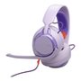 Headset Gamer JBL Quantum 250, Com Microfone, Roxo - JBLQTUM250PUR