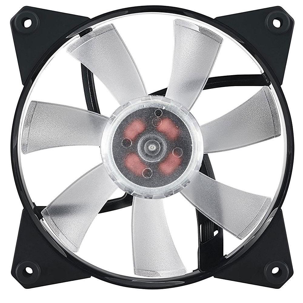 Imagem 2 de 4 do produto Cooler FAN Coolermaster MasterFan Pro 120 Air Flow LED RGB 120mm MFY-F2DN-11NPC-R1