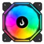 Ventoinha Rise Mode Hex Turbine PWM Reverse, 120mm, ARGB, Preto - RM-H-ARGB-TOR-B-RV 3
