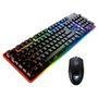 Teclado e Mouse Gamer Cougar Semi Mecânico RGB ABNT2 Deathfire EX